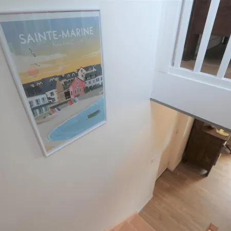 Appartamento Combrit, 2 Pièces, 4 Personnes - Fr-1-481-91 *